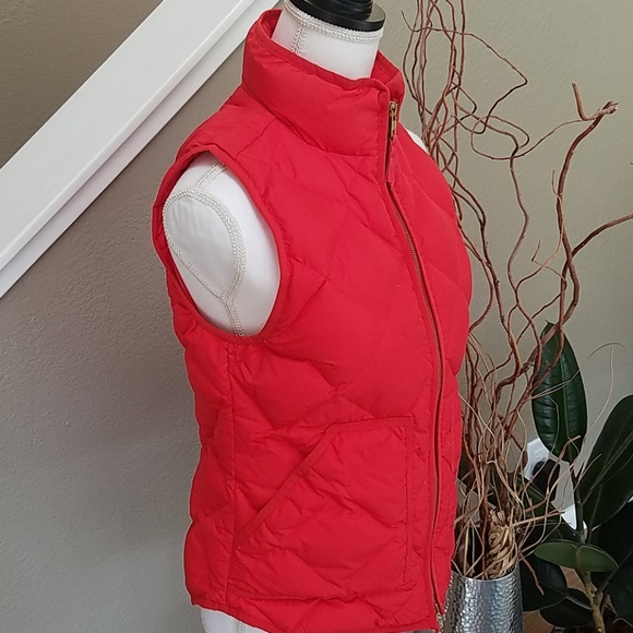 J. Crew down puffy vest - Picture 3 of 7